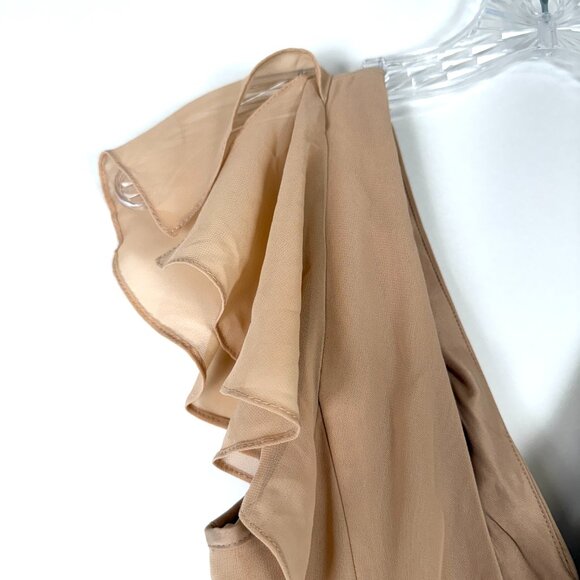 NWT-AZAZIE Omari Bridesmaid Dress, SAND (102#) Color, Size 4A (US) - Picture 4 of 12